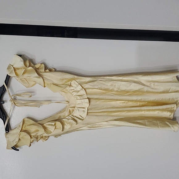 Princess Polly Yellow Ruffle Mini Dress - Picture 5 of 10